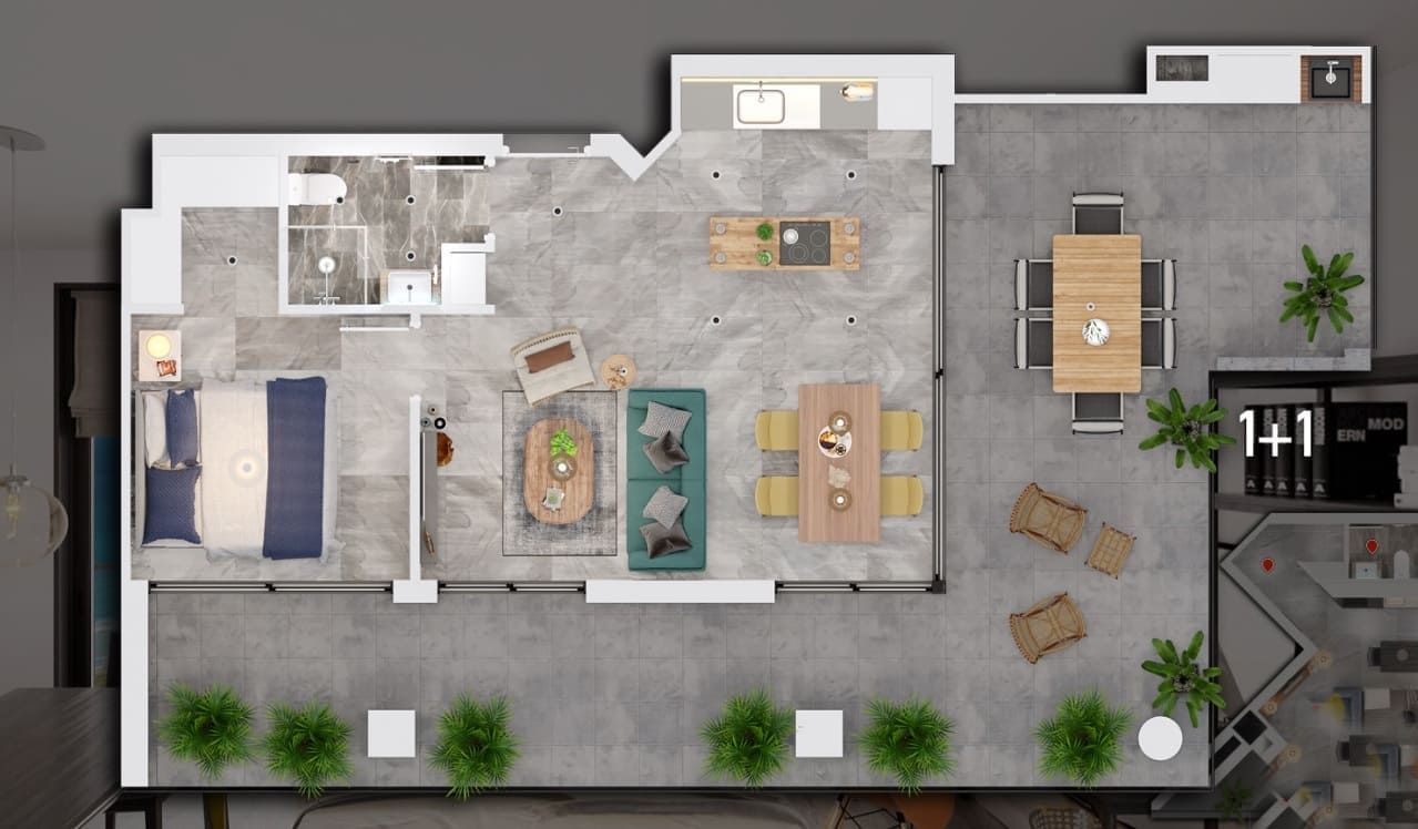 Appartement à Güzelyurt, Chypre, 36 m² - image 12