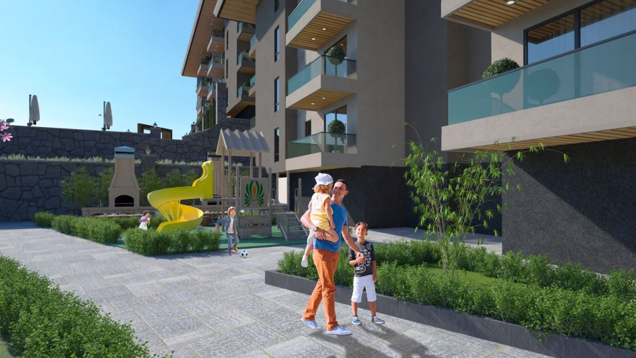 Appartamento a Konakli, Turchia, 53 m² - foto 12