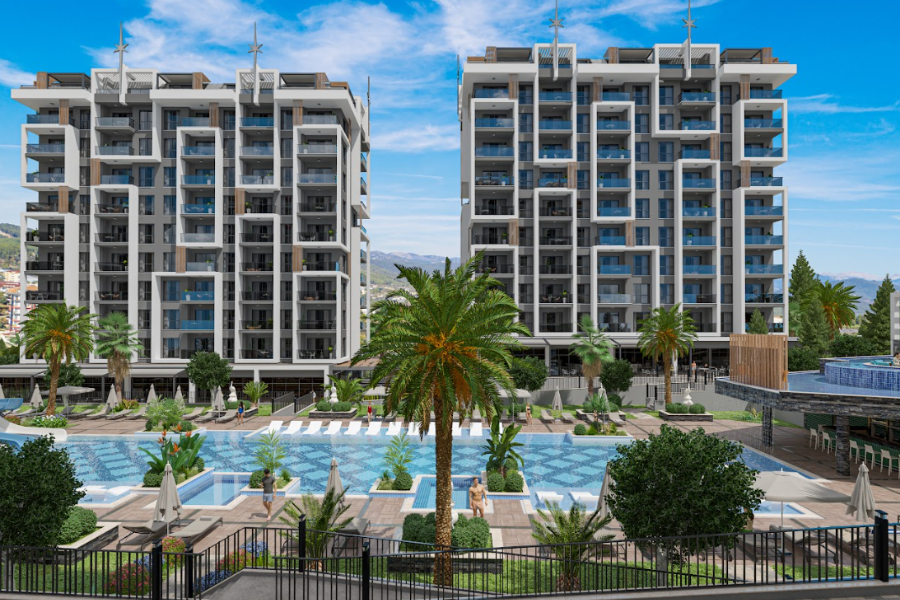 Piso en Avsallar, Turquia, 70 m² - imagen 12