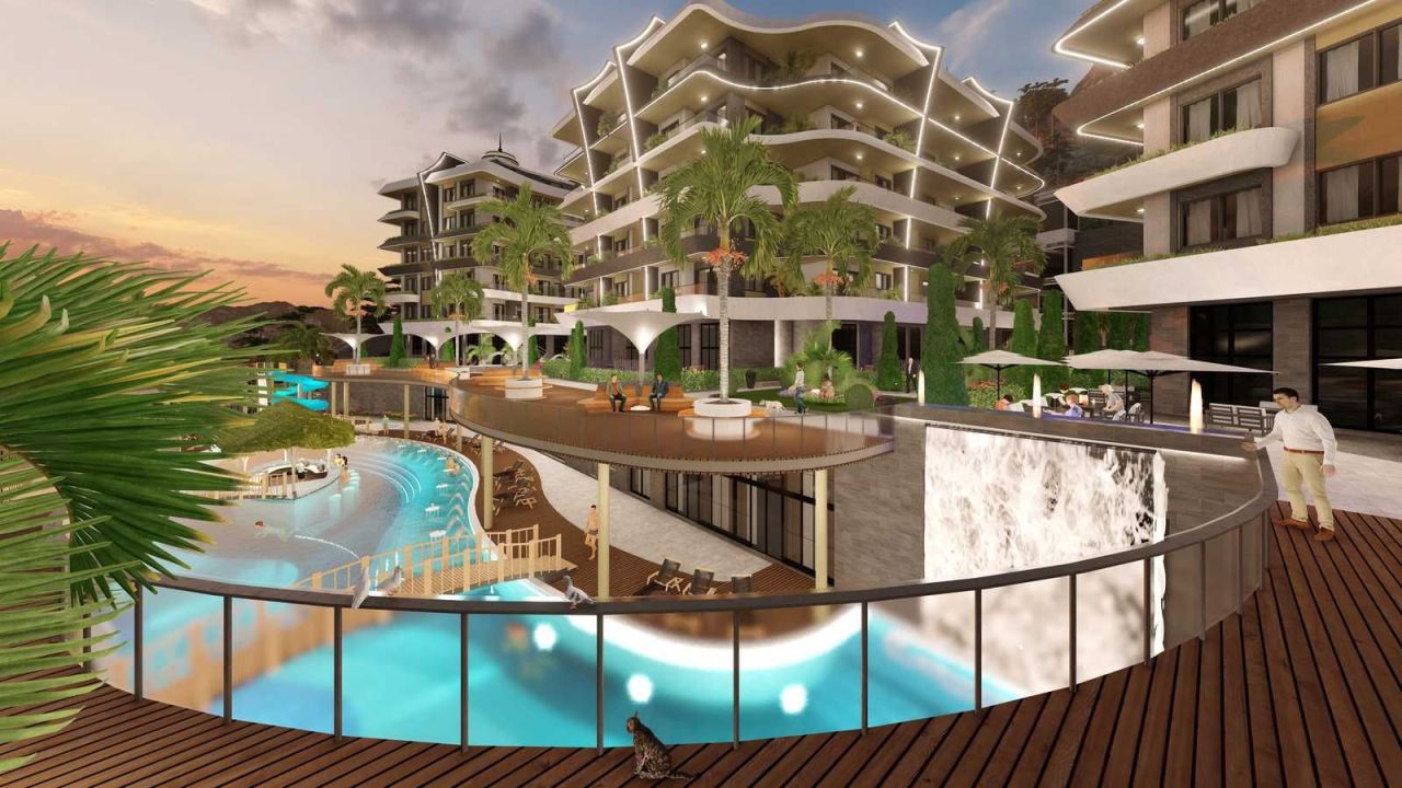 Piso en Alanya, Turquia, 46 m² - imagen 13