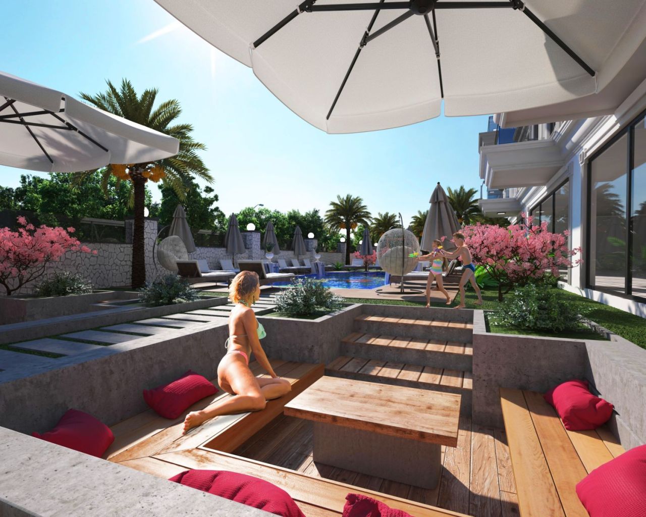 Wohnung in Gazipasa, Türkei, 54 m² - Foto 14