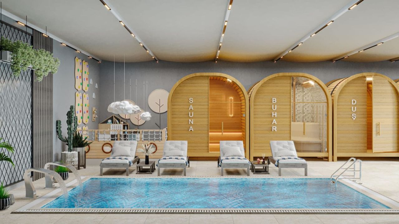 Piso en Avsallar, Turquia, 44 m² - imagen 14