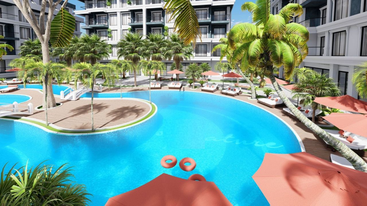 Flat in Alanya, Turkey, 46 m² - picture 14