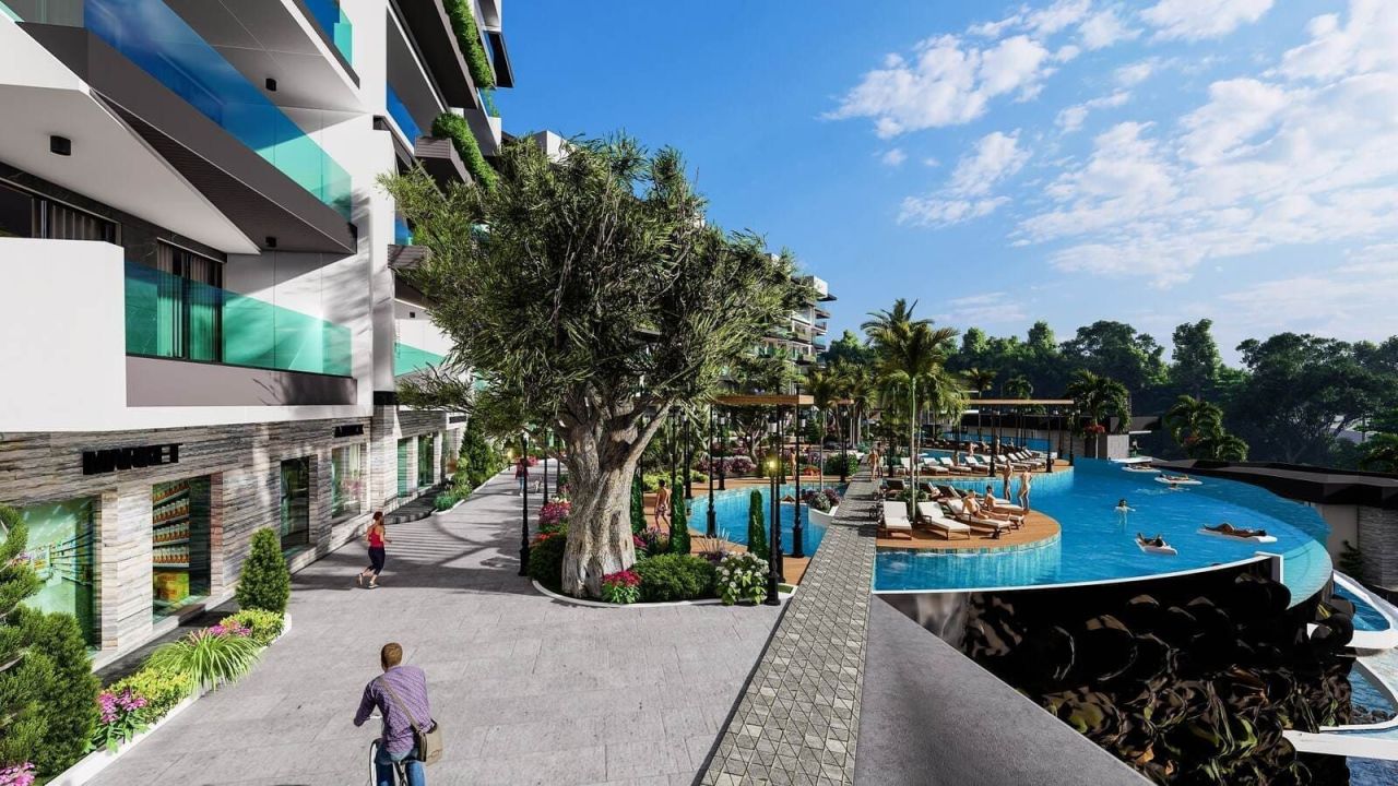 Piso en Alanya, Turquia, 68 m² - imagen 15