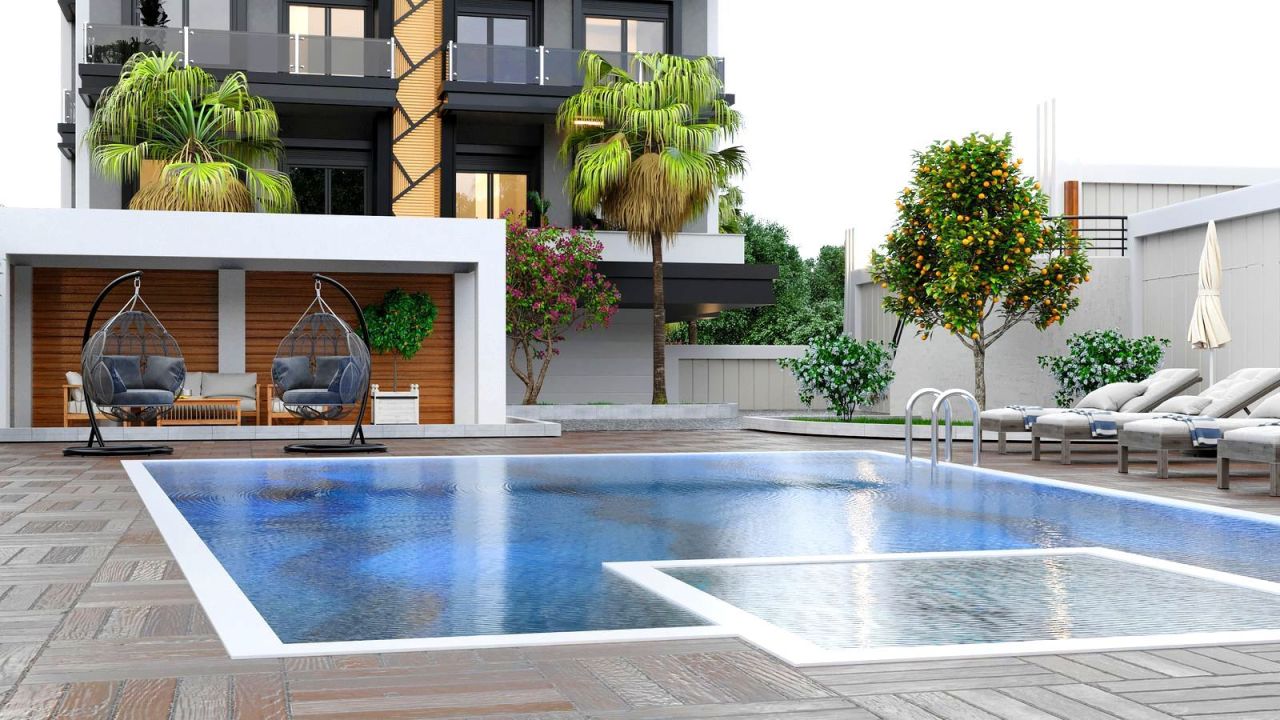 Piso en Kestel, Turquia, 50 m² - imagen 15