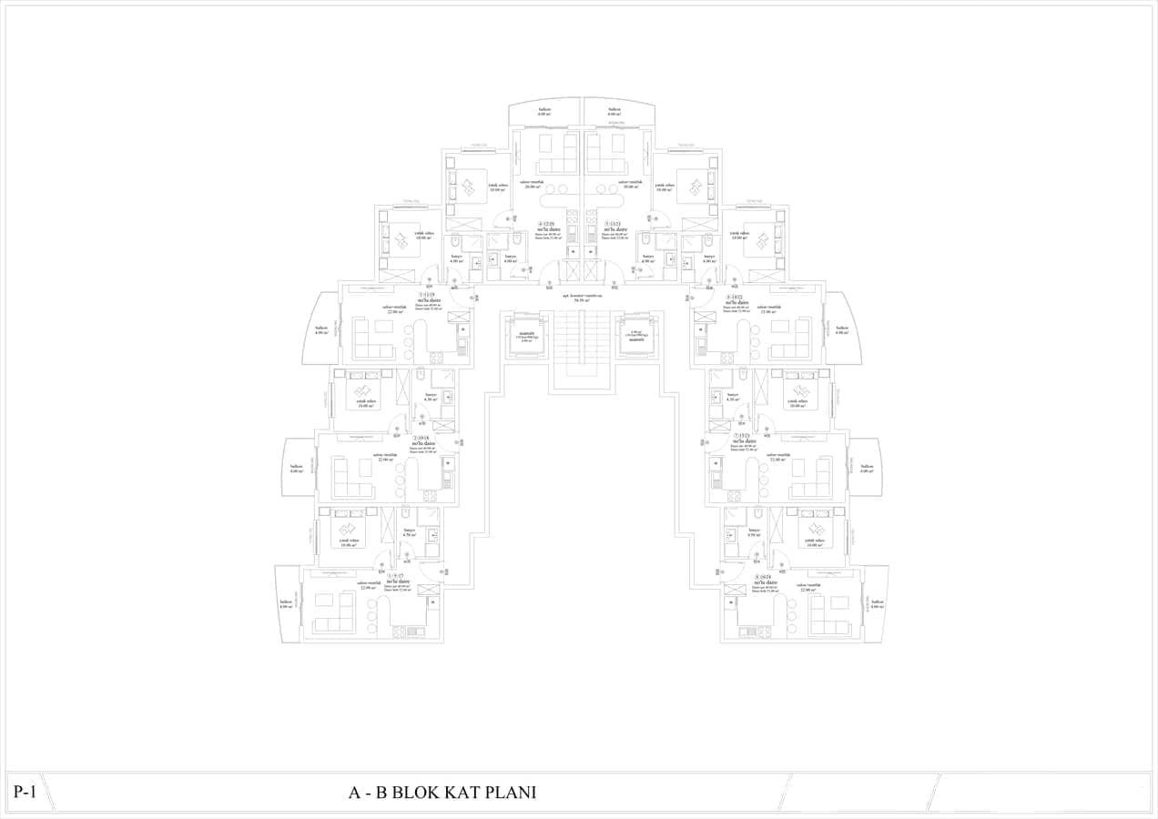 Flat in Alanya, Turkey, 52 m² - picture 16