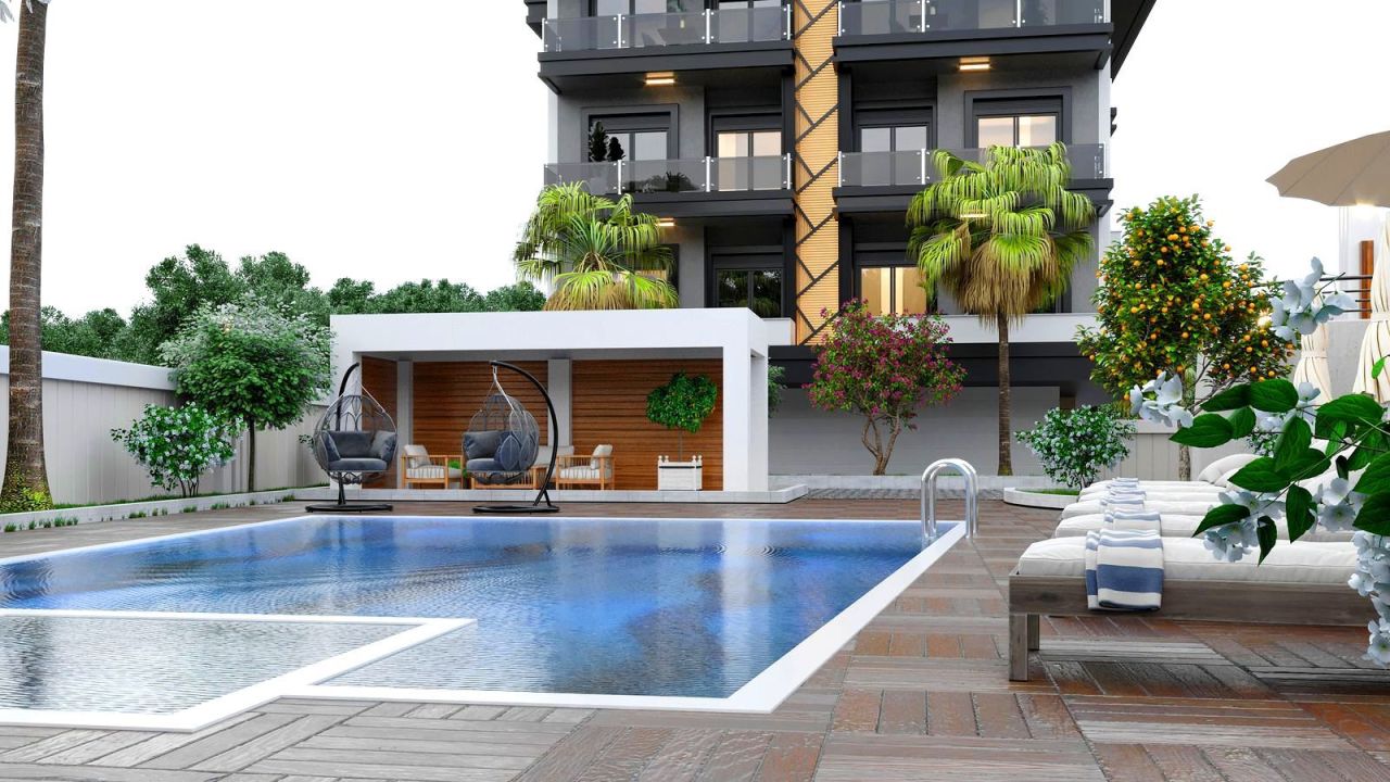 Piso en Kestel, Turquia, 50 m² - imagen 16