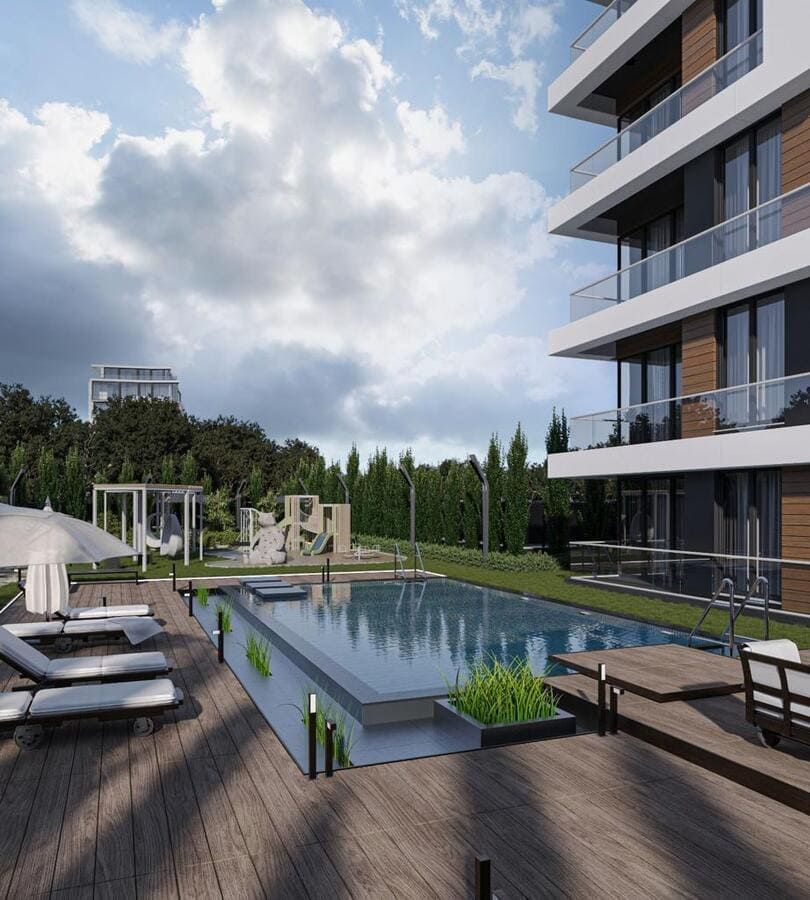 Piso en Avsallar, Turquia, 56 m² - imagen 16