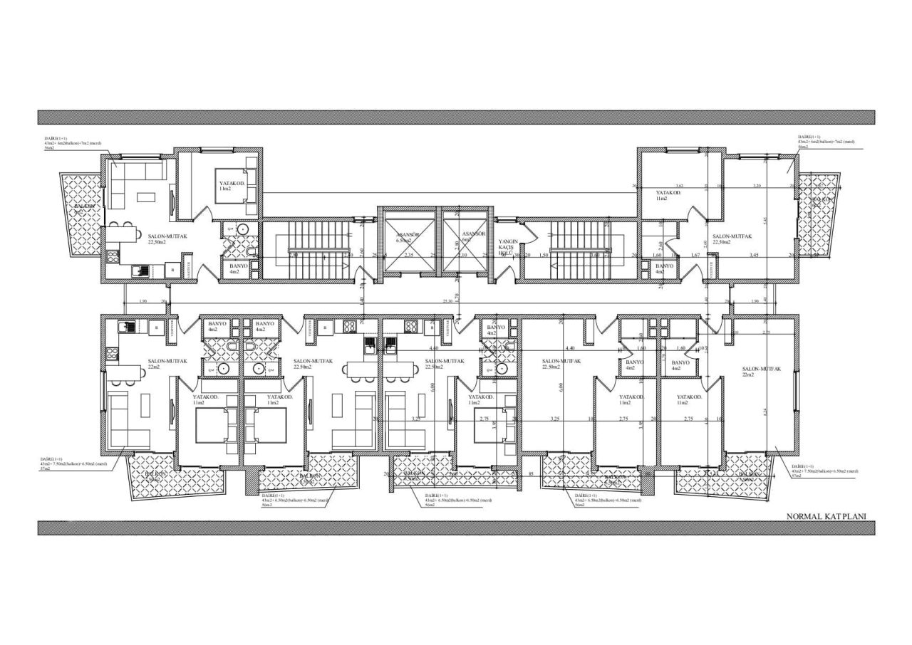 Appartement à Konakli, Turquie, 56 m² - image 17