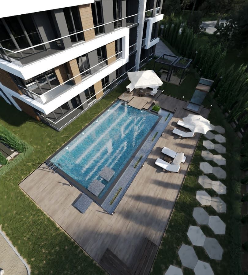 Piso en Avsallar, Turquia, 56 m² - imagen 17