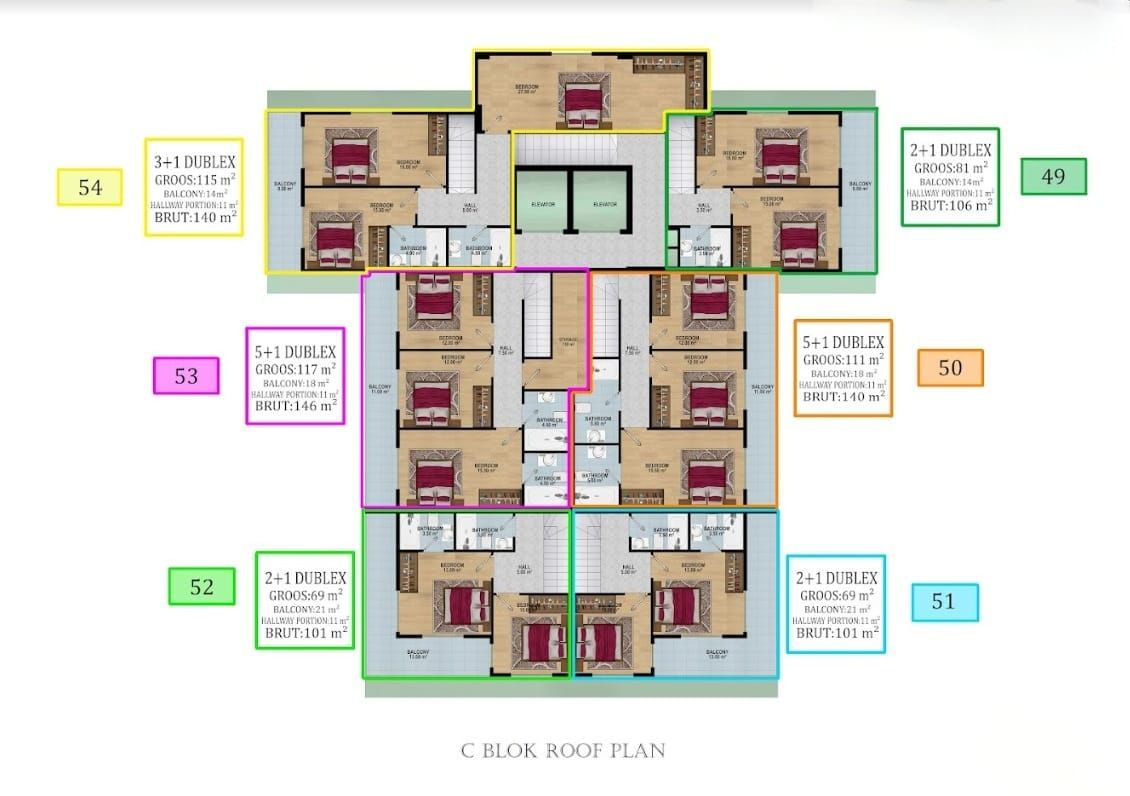 Flat in Avsallar, Turkey, 51 m² - picture 17