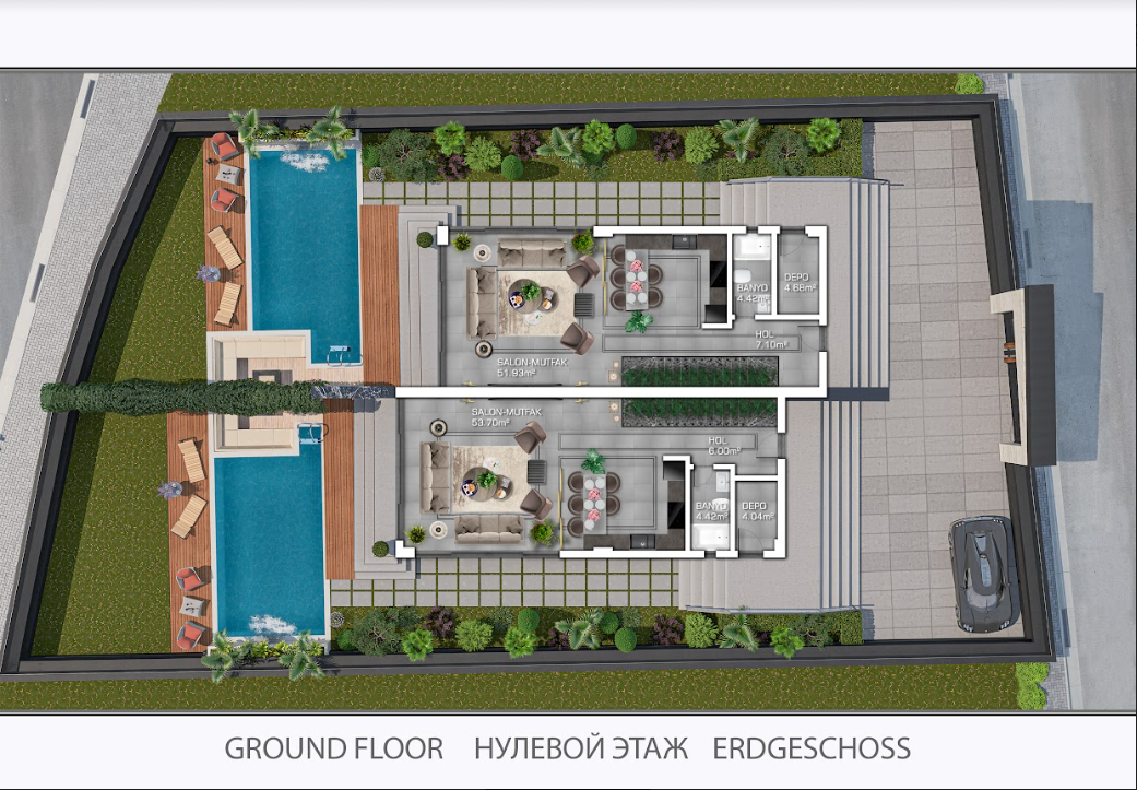 Villa à Avsallar, Turquie, 385 m² - image 17