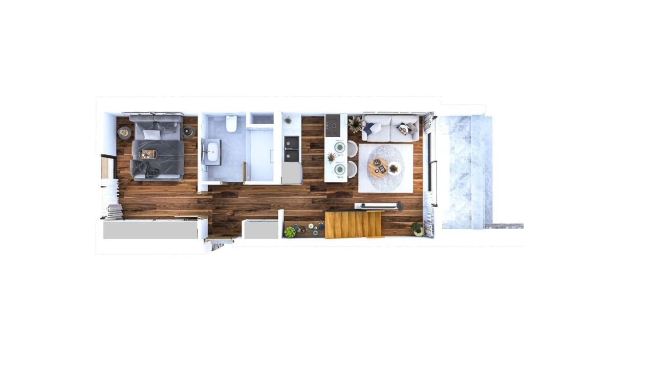 Flat in Bahceli, Cyprus, 81 m² - picture 19