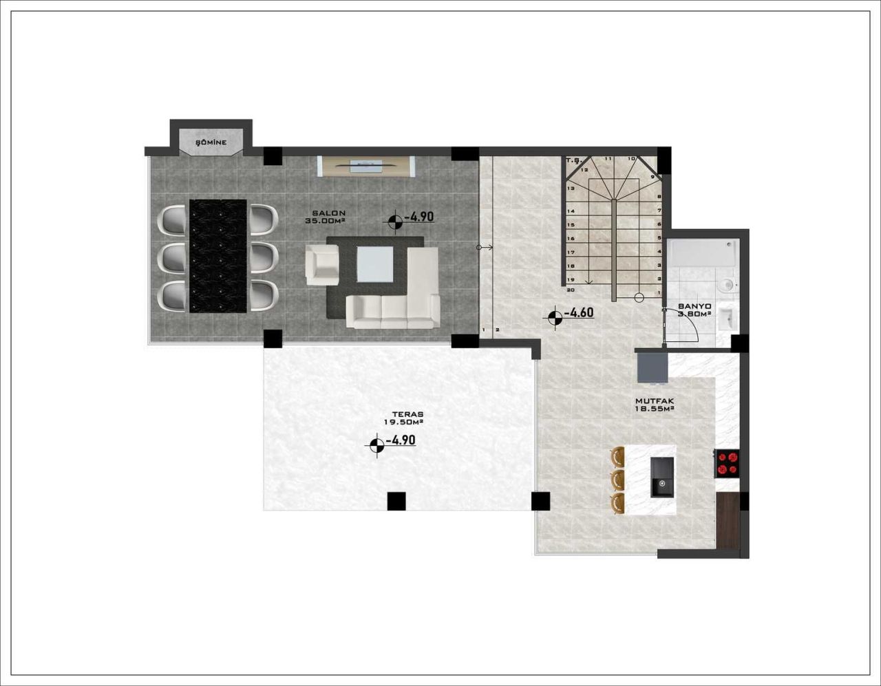 Villa in Alanya, Turkey, 275 m² - picture 19