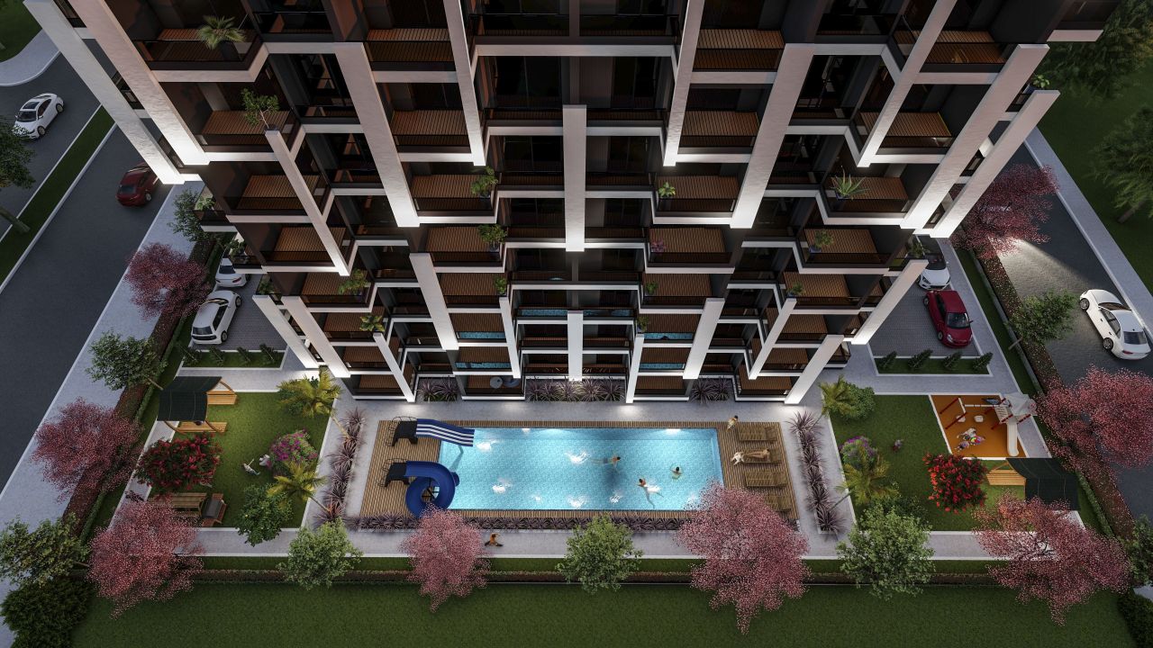 Estudio en Mersin, Turquia, 45 m² - imagen 13