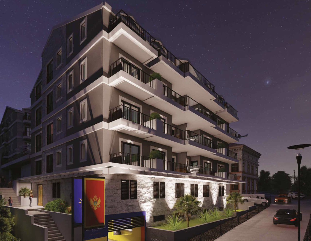 Wohnung in Budva, Montenegro, 50.29 m² - Foto 12