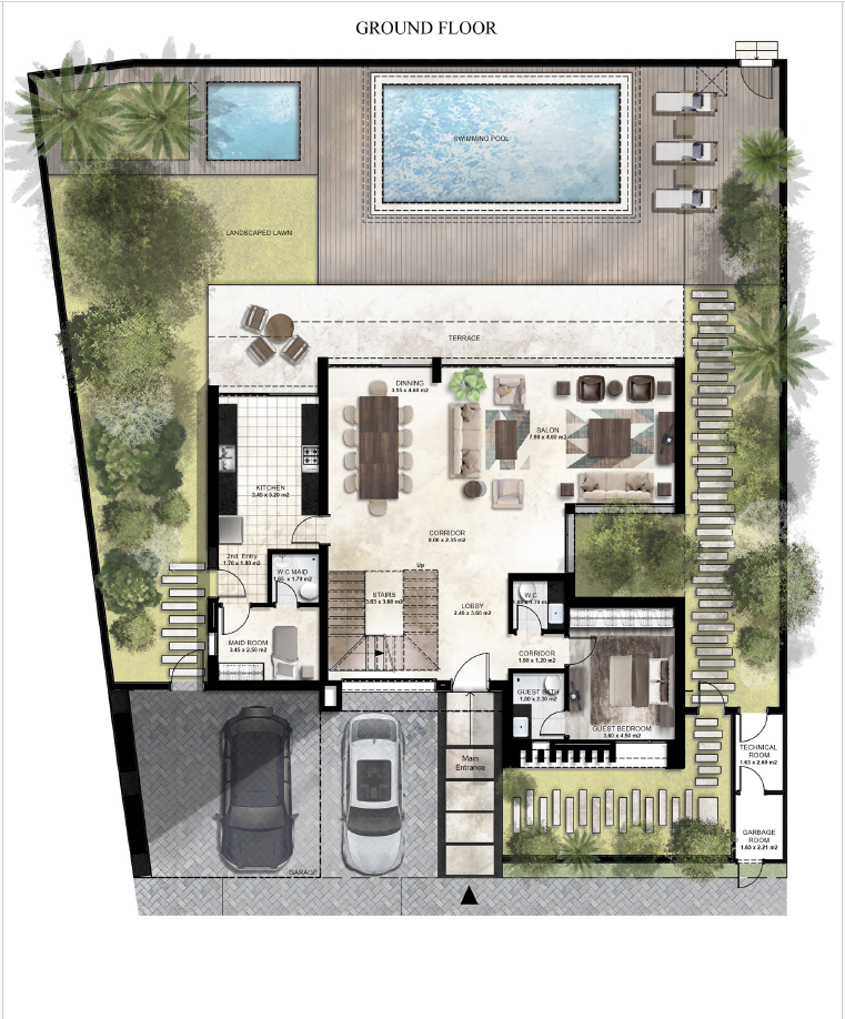 Villa à Dubaï, EAU, 415 m² - image 14