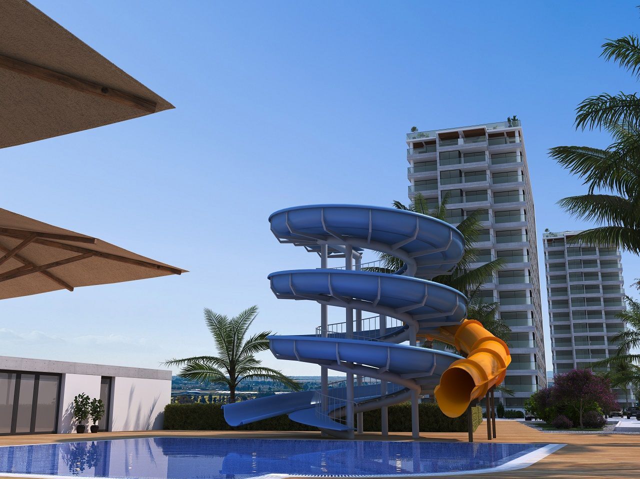 Apartment in Guzelyurt, Cyprus, 30 m² - picture 2