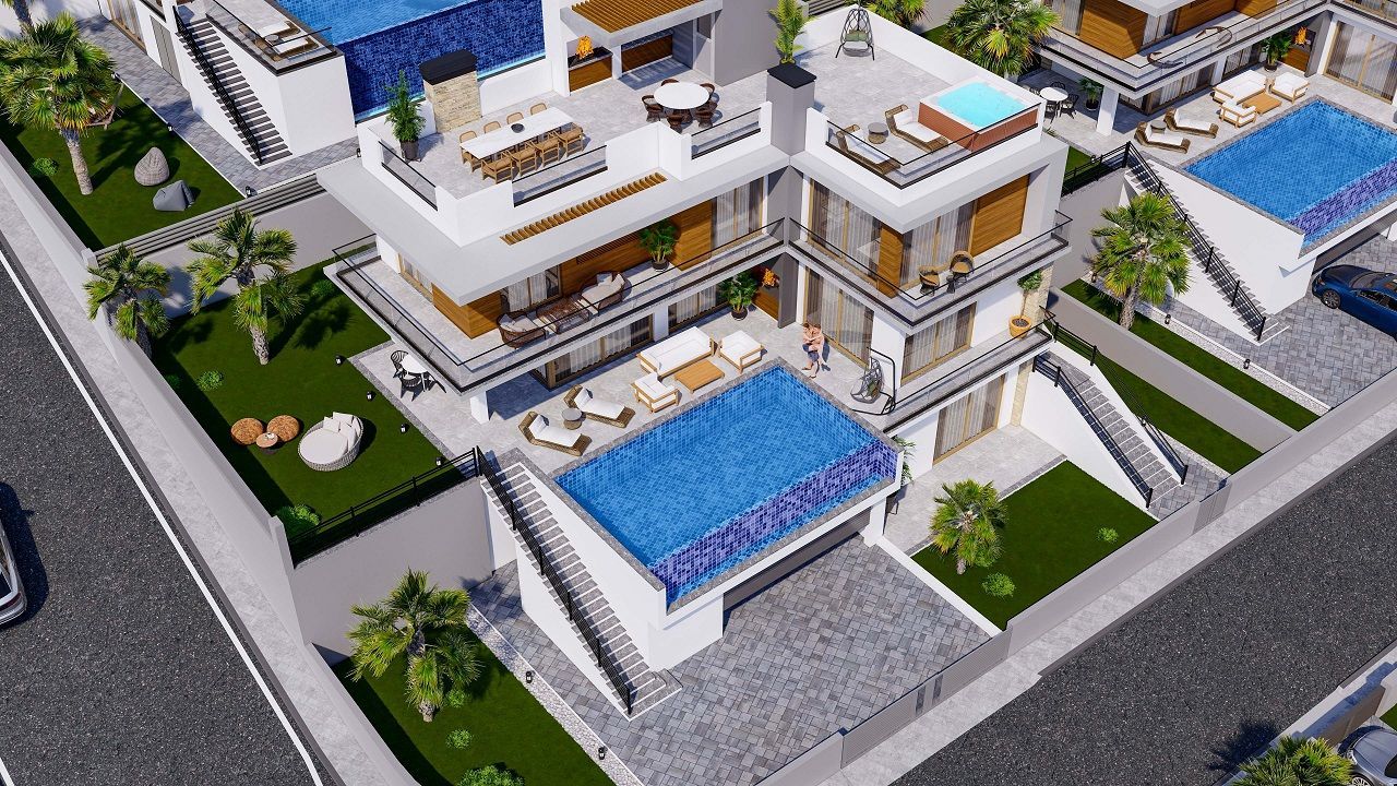 Villa a Kyrenia, Cipro, 428 m² - foto 7