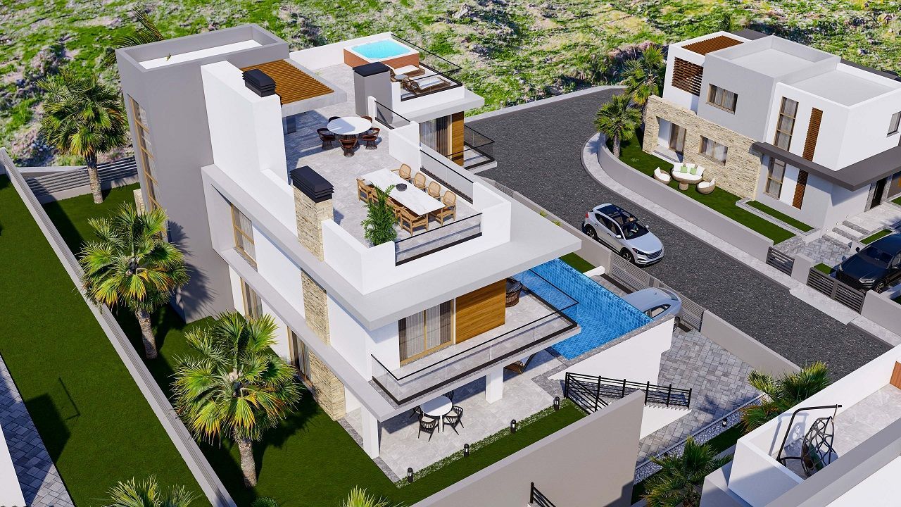 Villa a Kyrenia, Cipro, 428 m² - foto 8