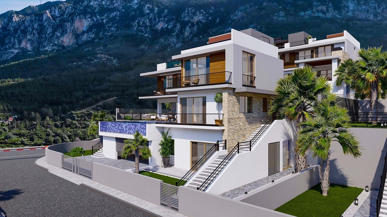 Villa a Kyrenia, Cipro, 428 m² - foto 12