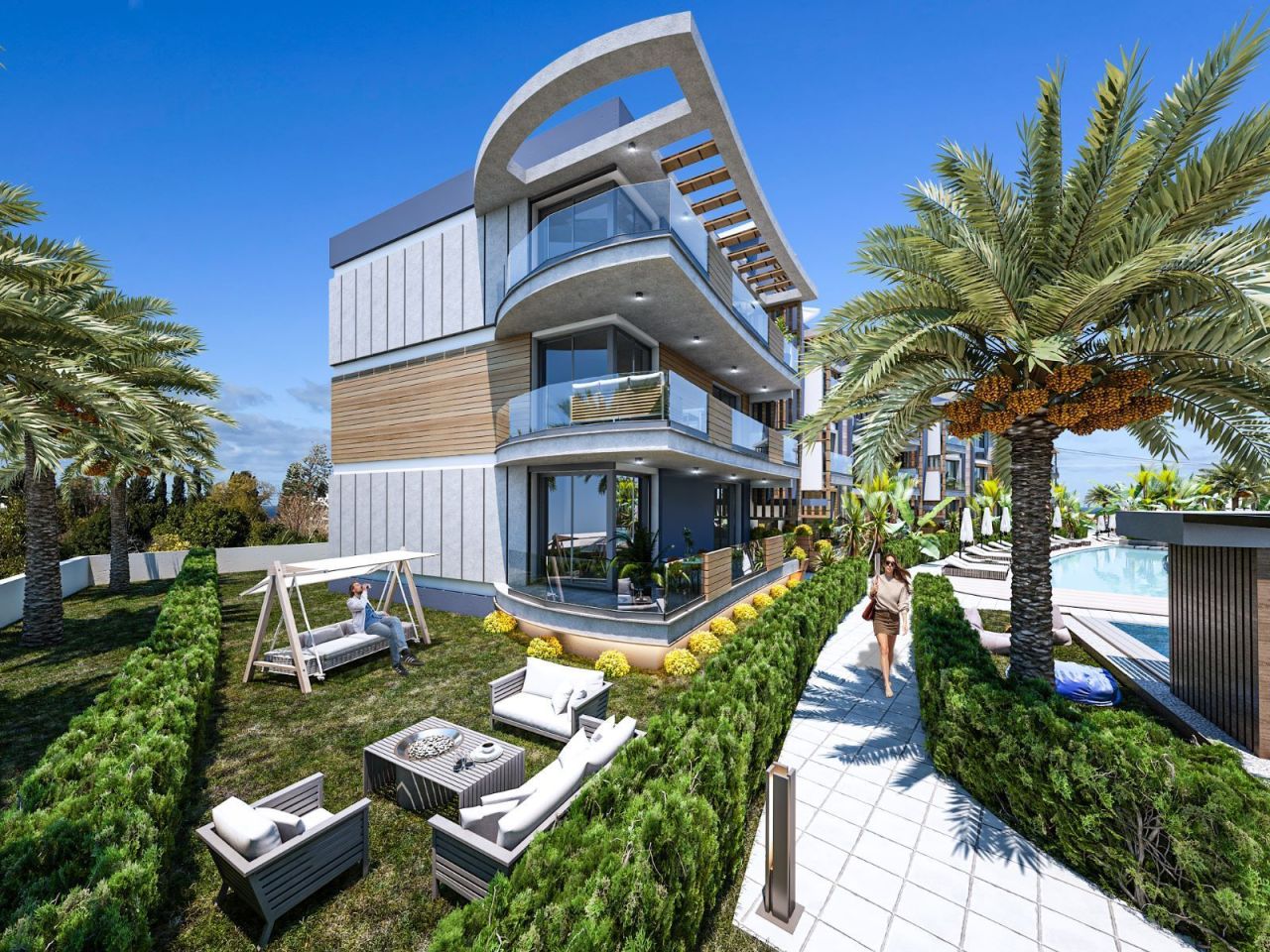 Appartamenti a Kyrenia, Cipro, 110 m² - foto 16