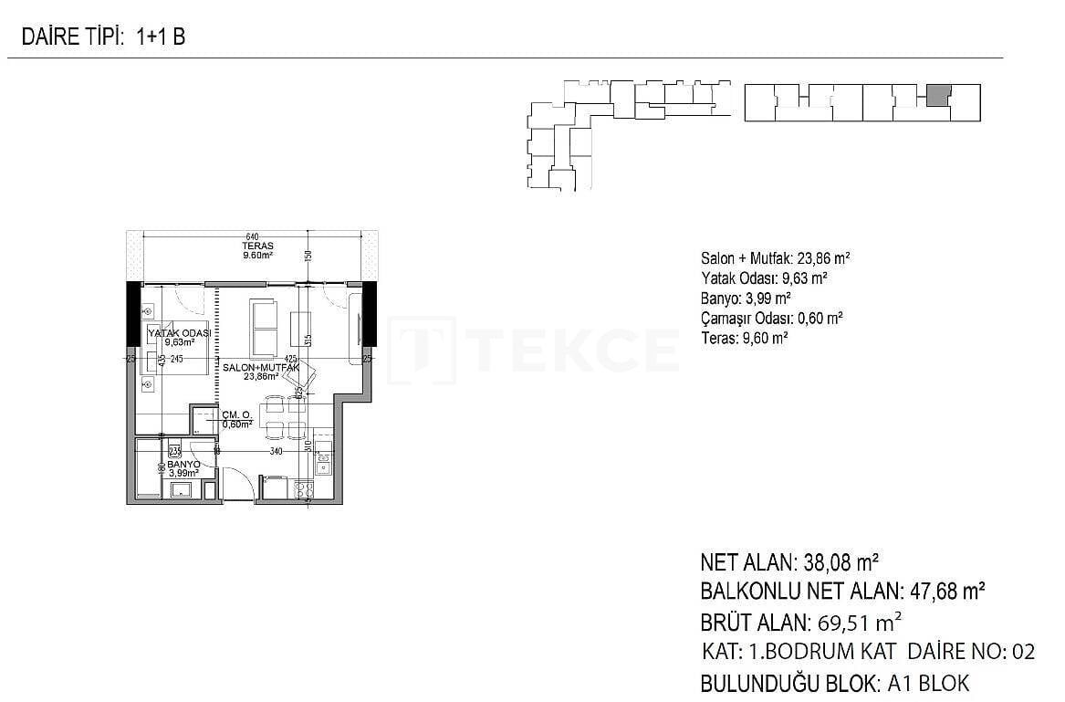 Appartamenti a Istanbul, Turchia, 93 m² - foto 14
