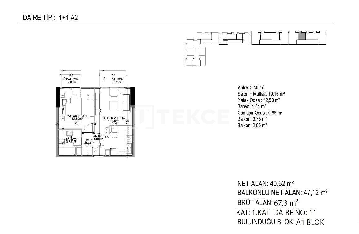 Apartment in Istanbul, Türkei, 143 m² - Foto 15