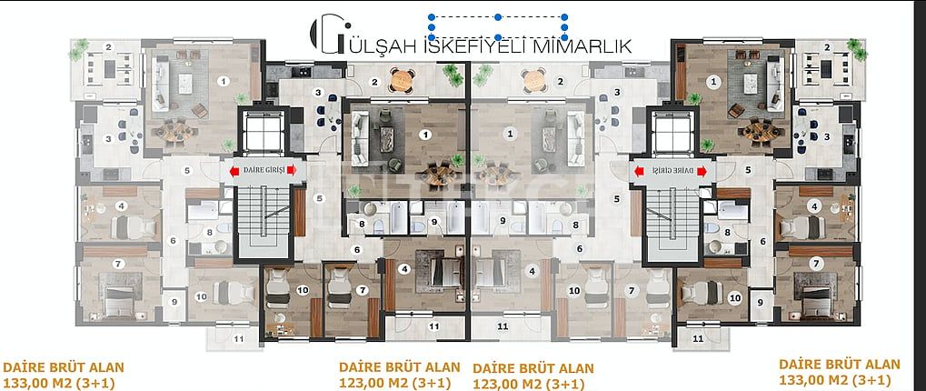 Apartamento Ortahisar, Turquia, 133 m² - imagen 18