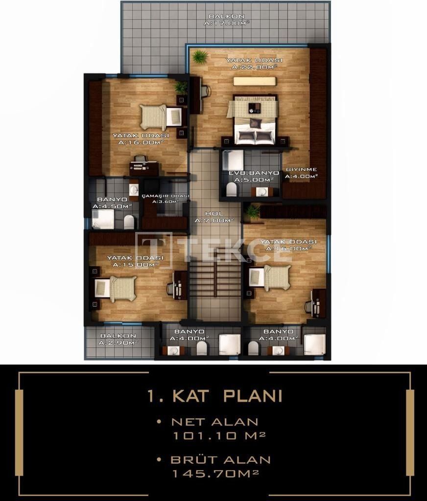 Villa Ortahisar, Turchia, 260 m² - foto 19