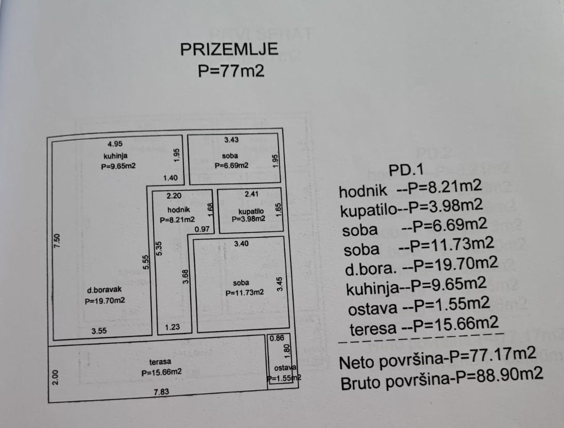 Haus in Bar, Montenegro, 160 m² - Foto 12