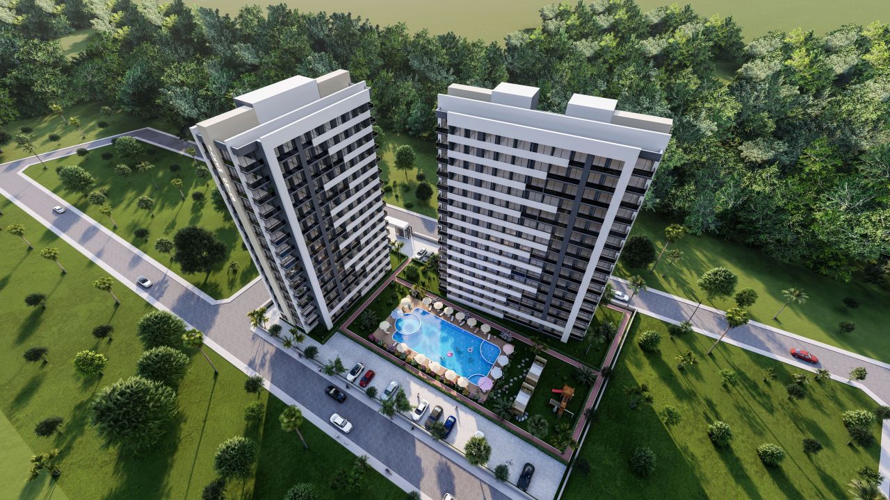 Wohnung in Mersin, Türkei, 65 m² - Foto 3