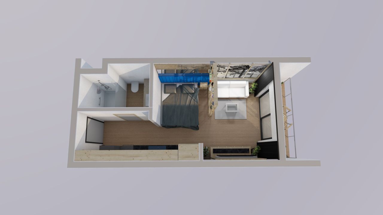 Studio in Mersin, Türkei, 43 m² - Foto 18