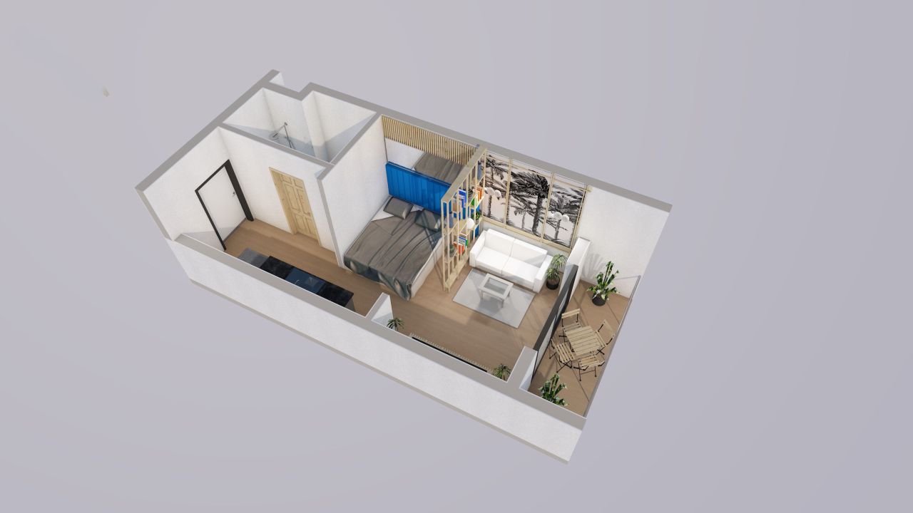 Studio in Mersin, Türkei, 43 m² - Foto 16