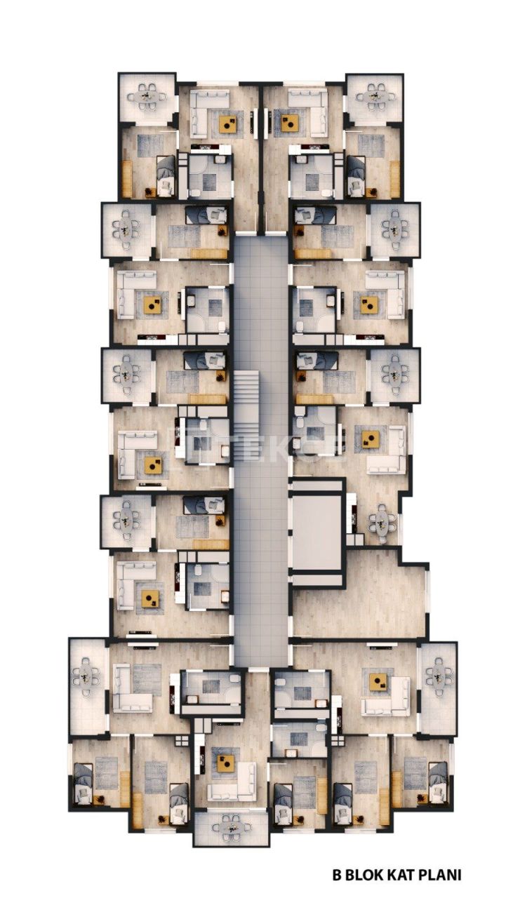 Apartment Ortahisar, Turkey, 50 m² - picture 13