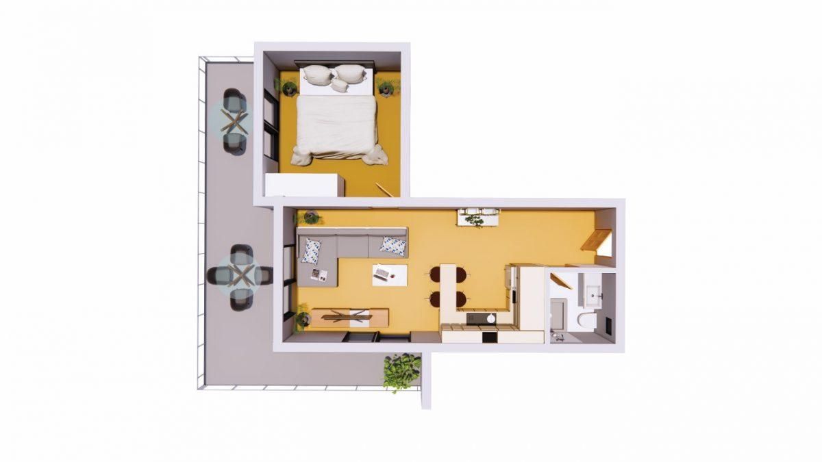 Penthouse in Iskele, Cyprus, 51 m² - picture 16