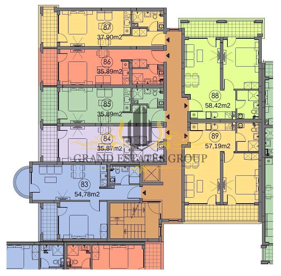 Apartment in Sonnenstrand, Bulgarien, 41.51 m² - Foto 10