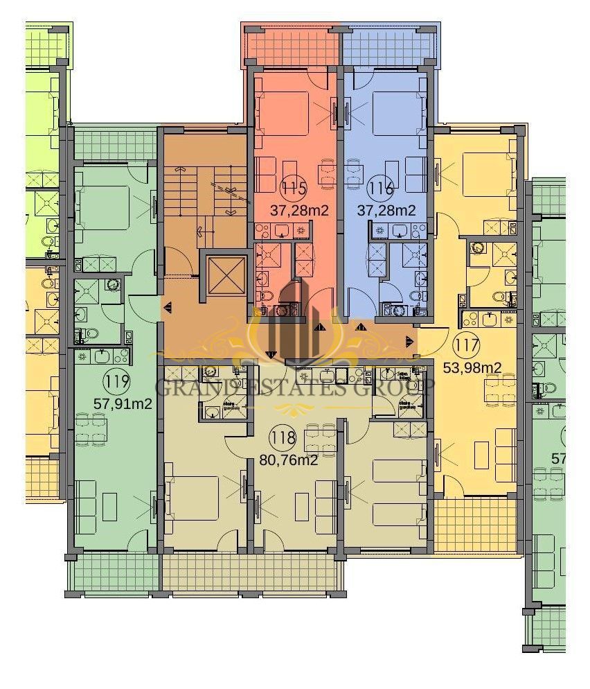 Apartment in Sonnenstrand, Bulgarien, 41.51 m² - Foto 9
