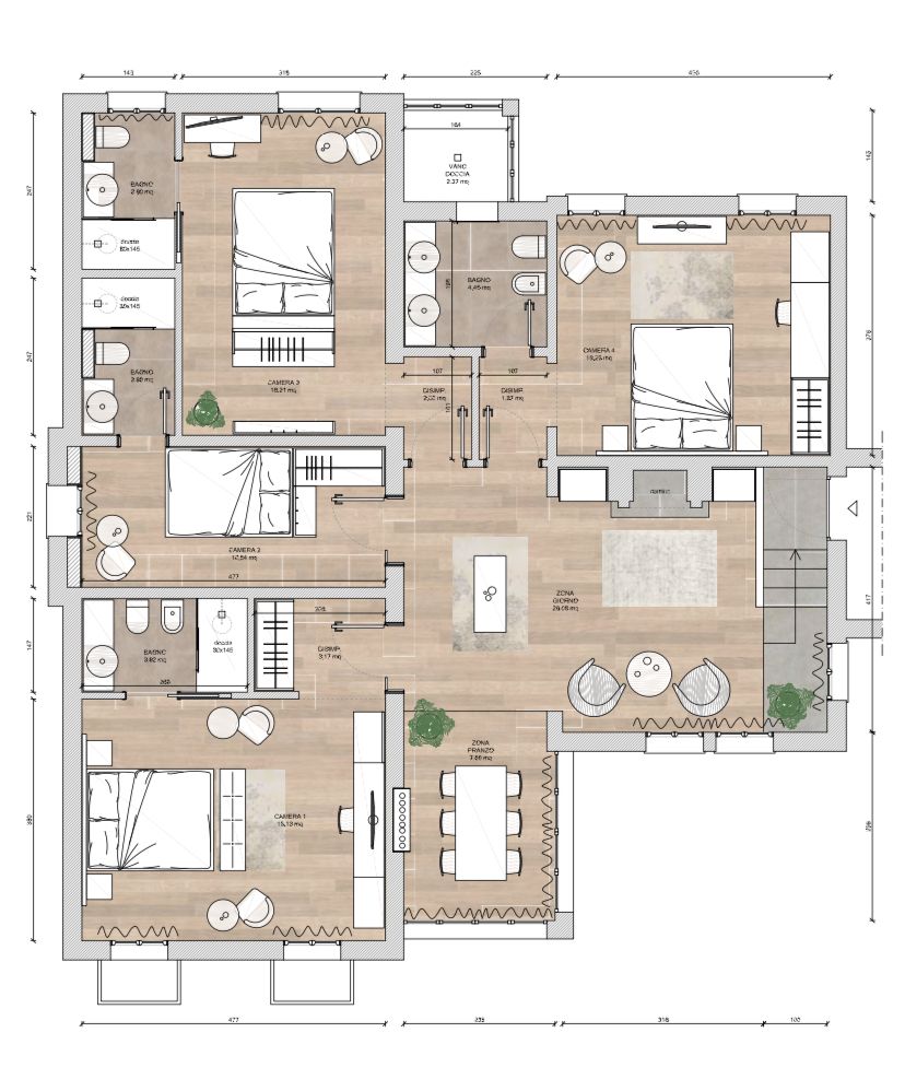 Appartamento a Venezia, Italia, 145 m² - foto 11