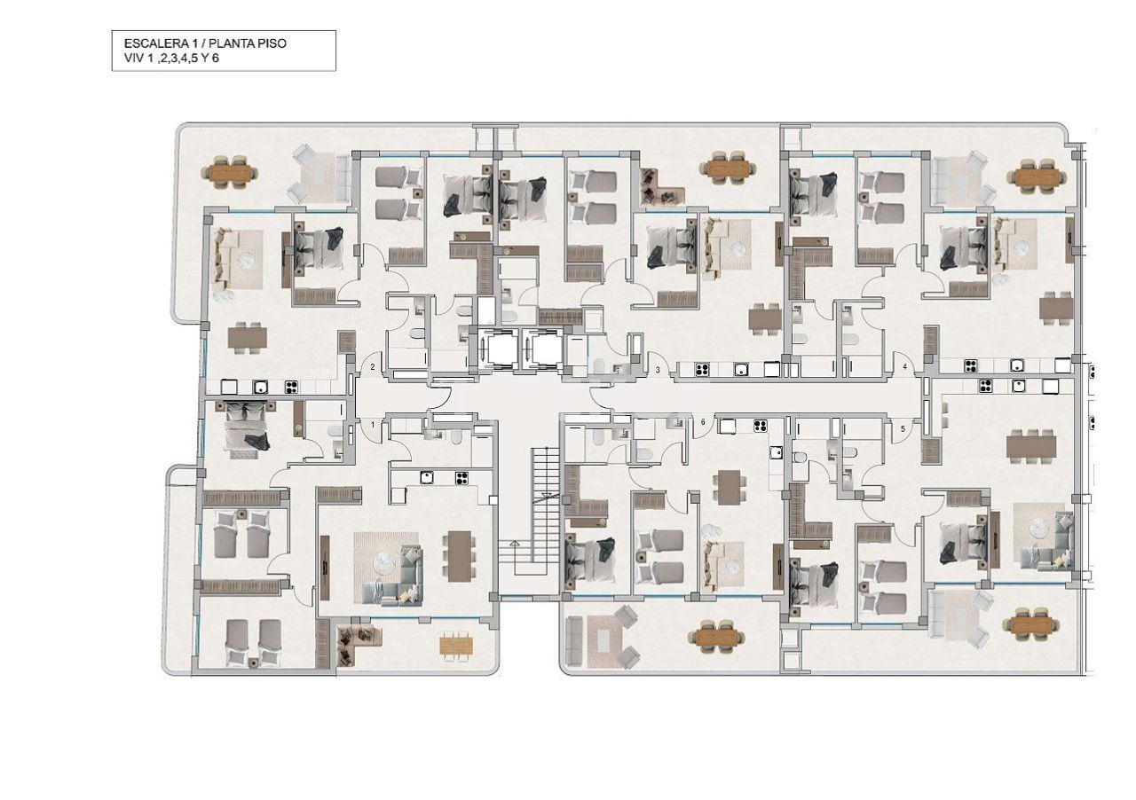 Appartement à Santa Pola, Espagne, 128 m² - image 8