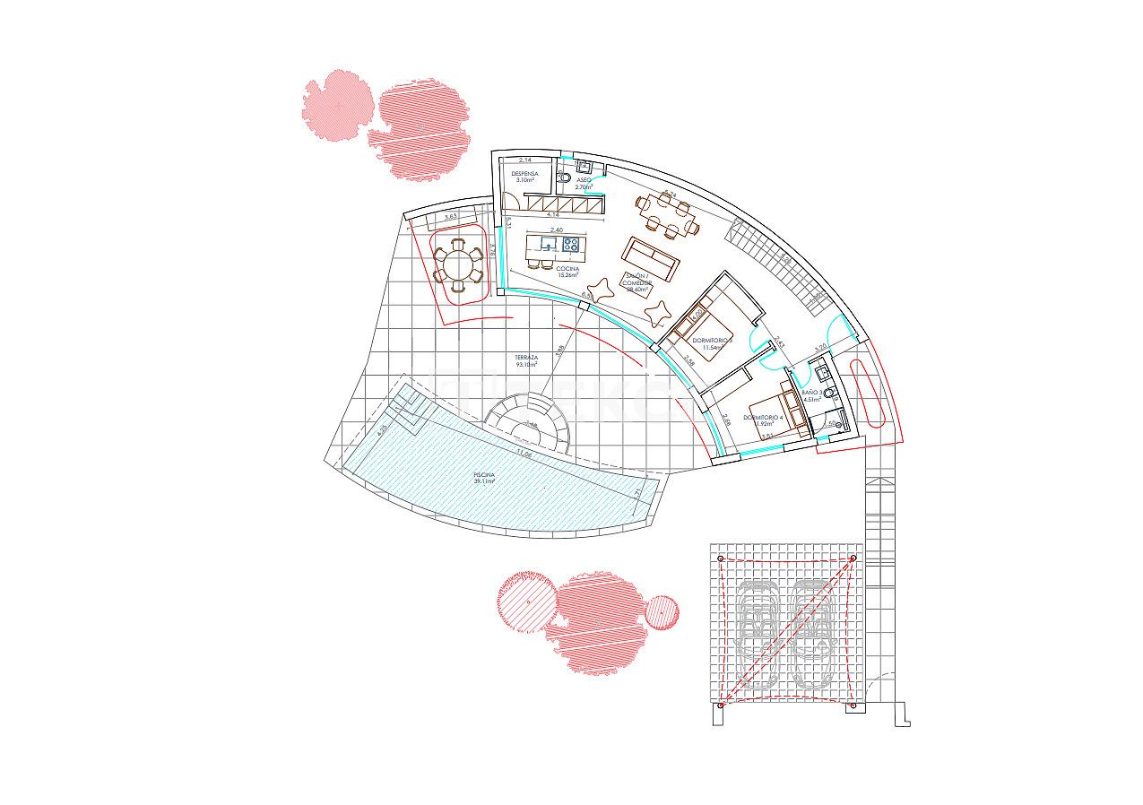 Villa a Benitachell, Spagna, 414 m² - foto 19