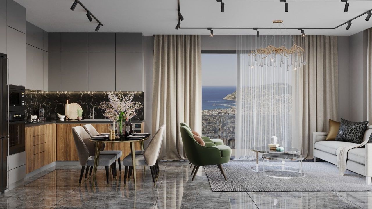 Piso en Alanya, Turquia, 210 m² - imagen 2