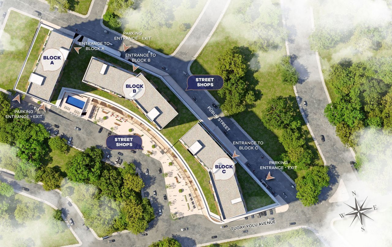 Piso en Estambul, Turquia, 56 m² - imagen 6