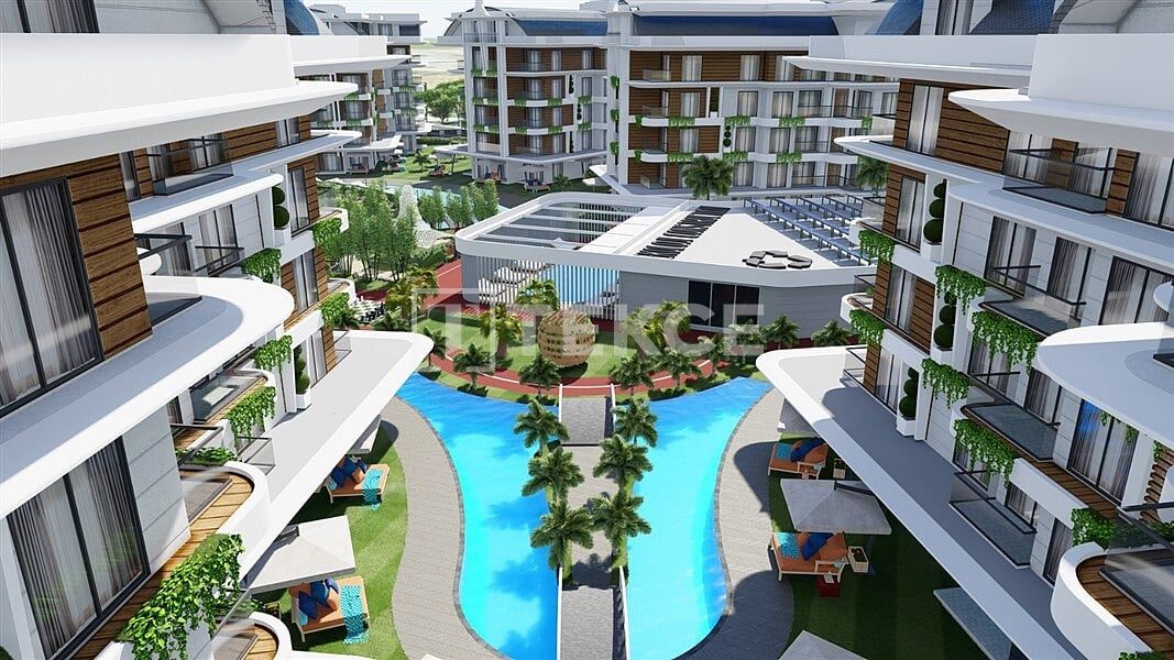 Appartamenti a Alanya, Turchia, 50 m² - foto 3