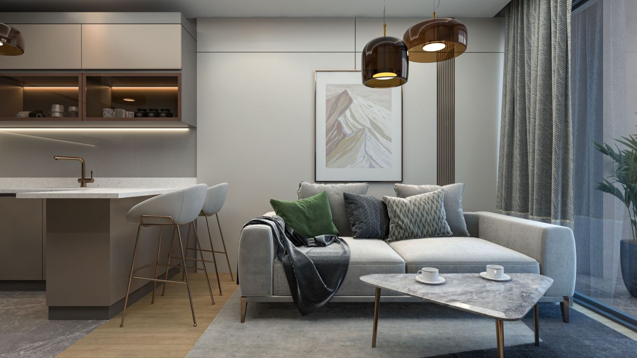 Piso en Mersin, Turquia, 63 m² - imagen 4