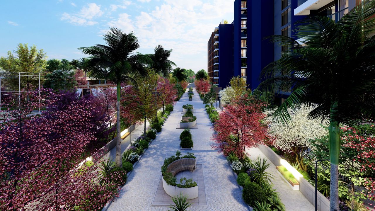 Piso en Mersin, Turquia, 63 m² - imagen 14