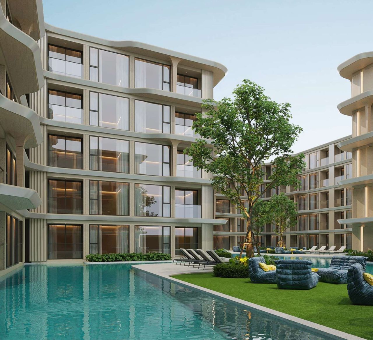 Apartamento en Phuket, Tailandia, 32 m² - imagen 1