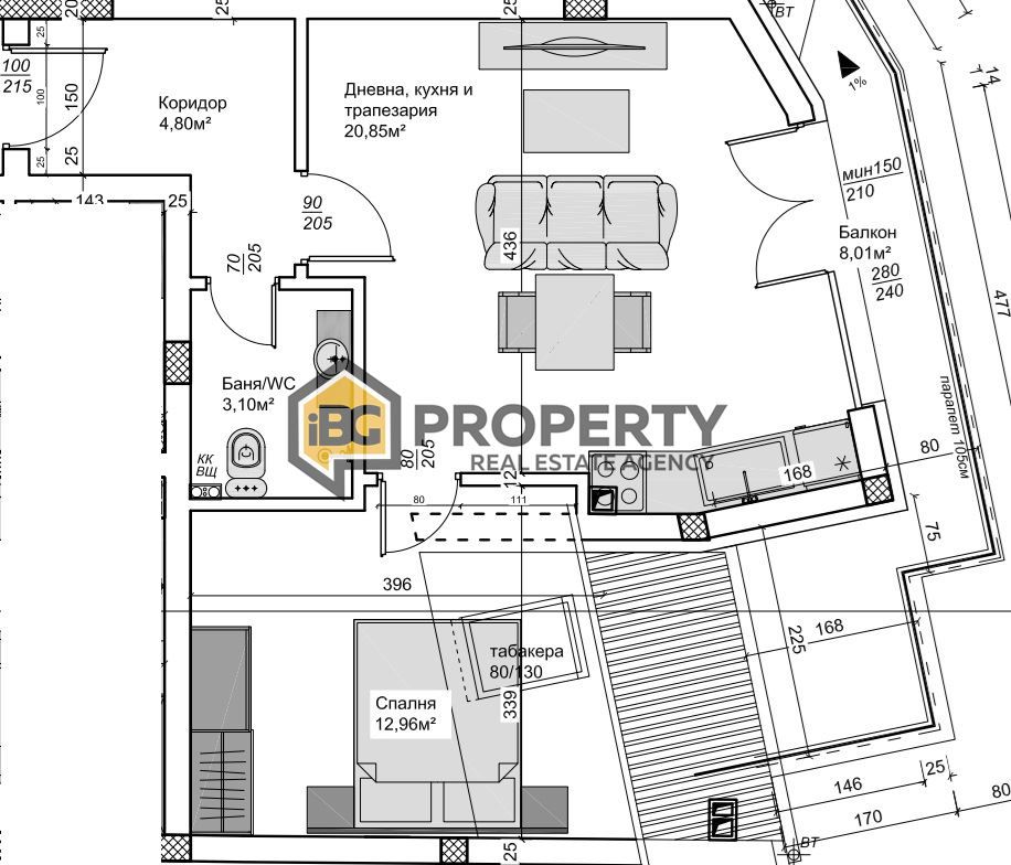 Flat in Varna, Bulgaria, 68 m² - picture 2