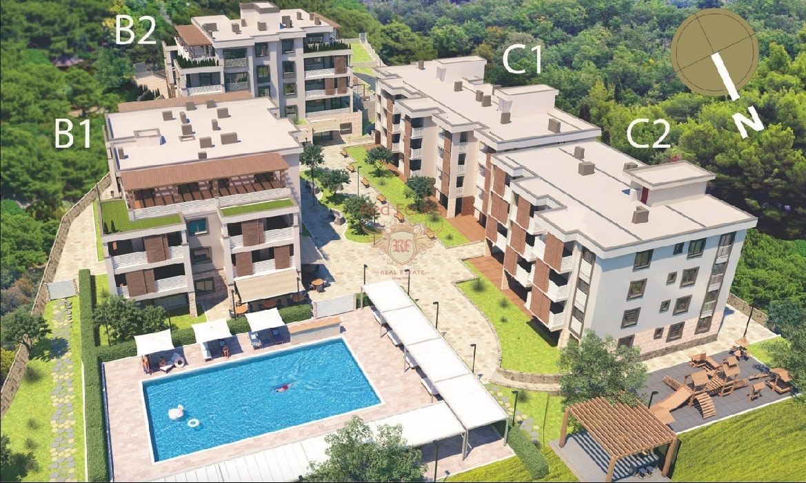 Wohnung in Herceg-Novi, Montenegro, 74 m² - Foto 2