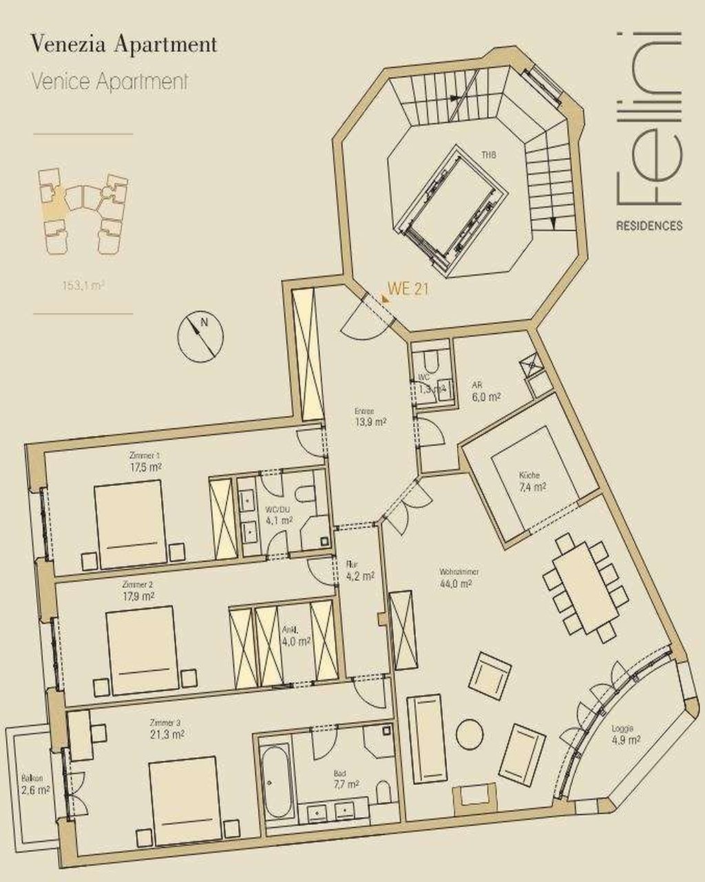 Appartement à Berlin, Allemagne, 153 m² - image 11